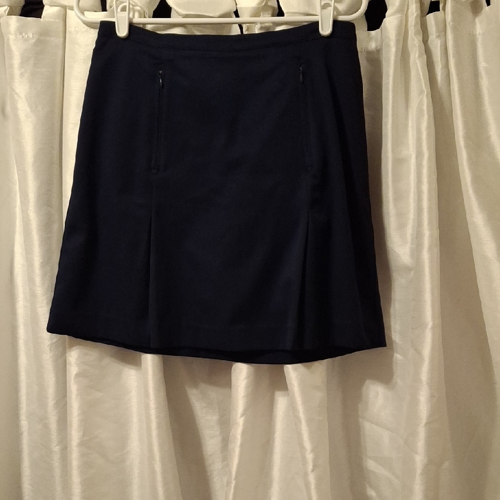 Tail Dark Blue Mini Skirt 6